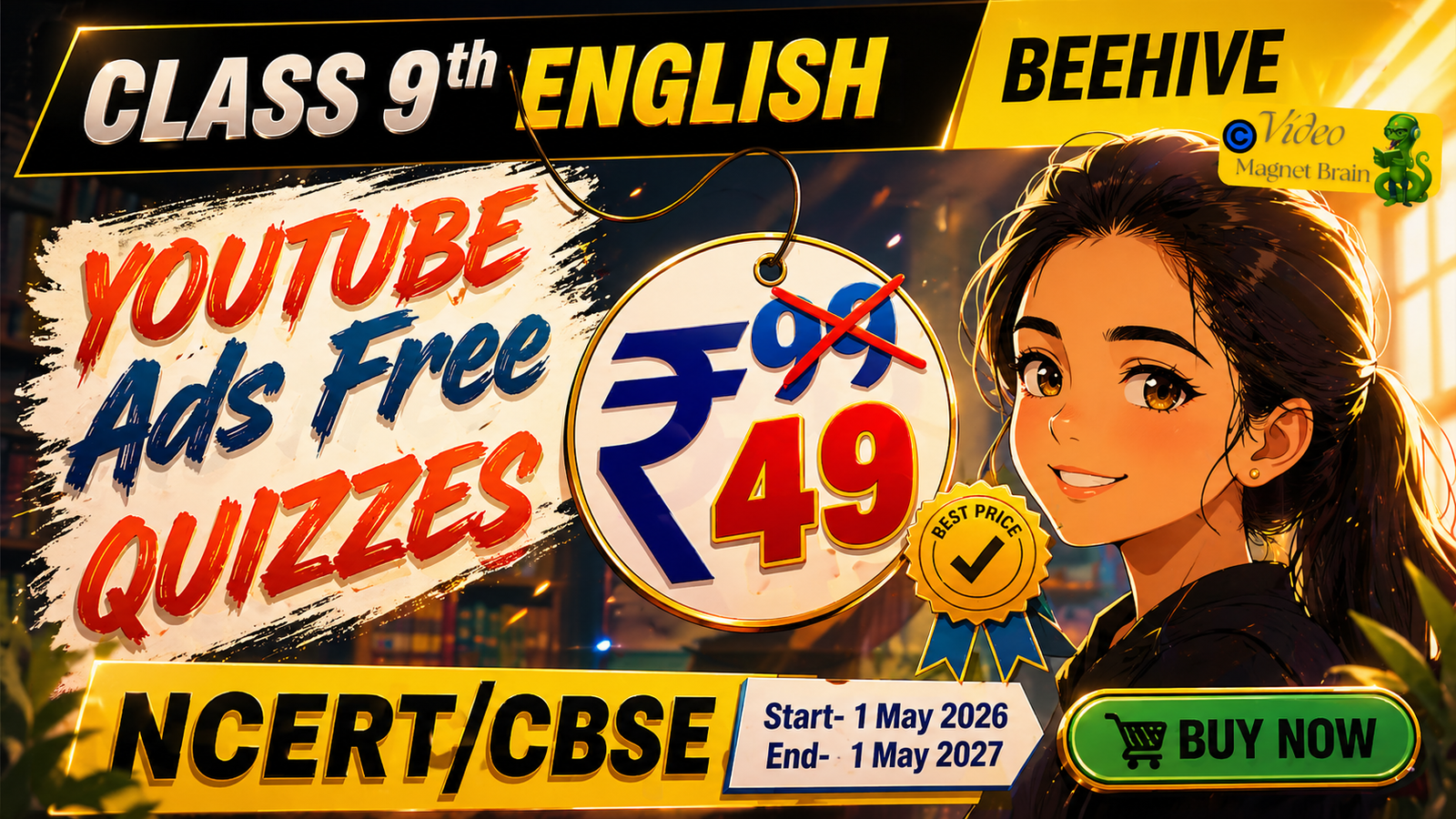 Class 9 English | Beehive | CBSE | Magnet Brain |
