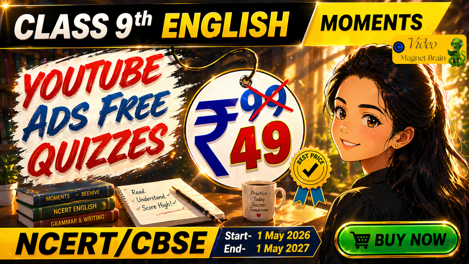 Class 9 English | Moments | CBSE | Magnet Brain |