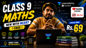 Class 9 | New NCERT | Maths | CBSE | Unacademy Youtube Ads free Videos