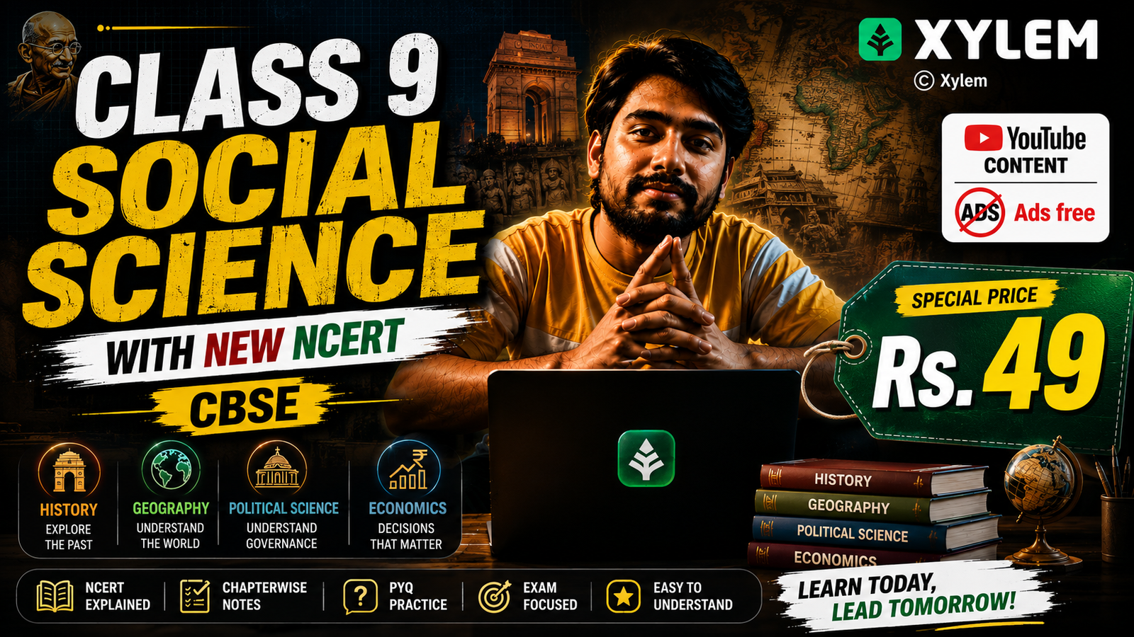 Class 9 | New NCERT | S.sc| CBSE | Xylem Youtube Ads free Videos