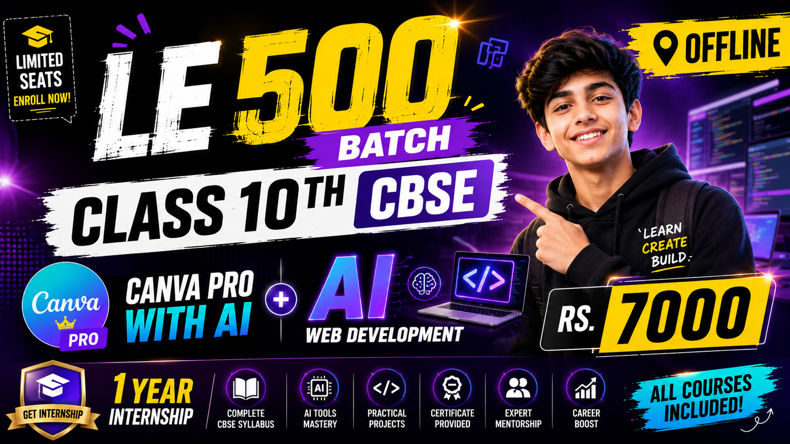 Class 10 Offline | No Refund